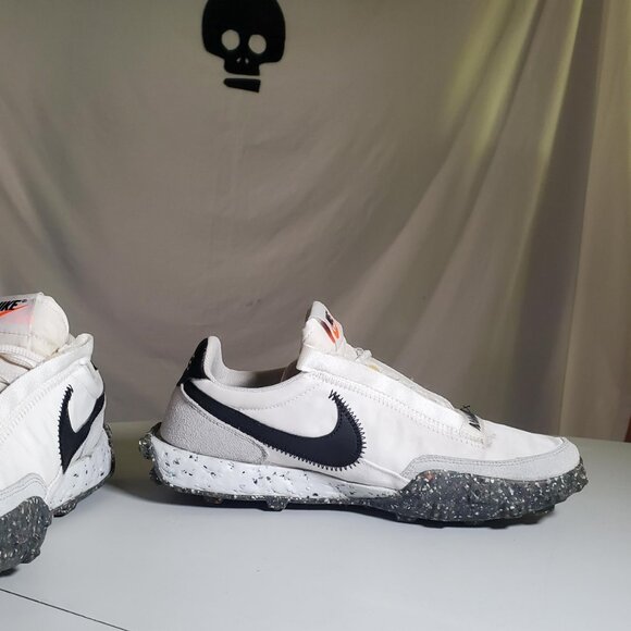 Nike CT1983-104 Waffle Racer Crater White Running Shoe Sz 8.5 womens - Picture 7 of 16